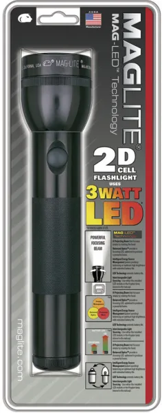 Mag-Lite 2D Cell Flashlight Black flashlights ML51008