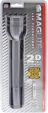 Mag-Lite 2D Cell Flashlight Pewter flashlights ML51010