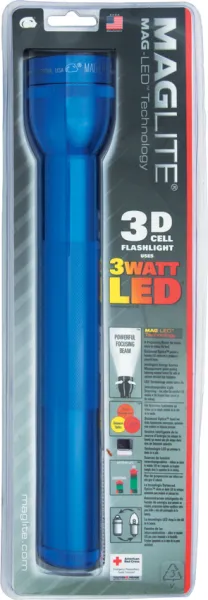 Mag-Lite 3D Cell LED Flashlight Blue flashlights ML51085