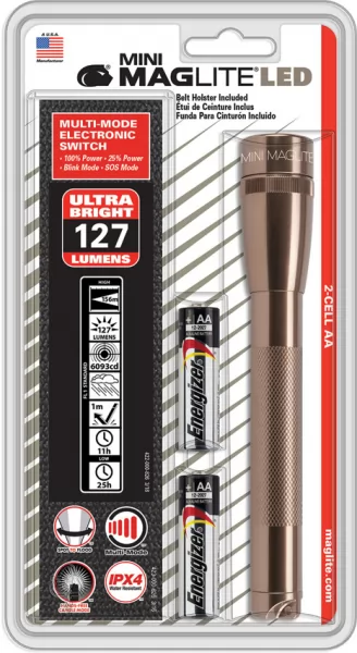 Mag-Lite Mini Maglite LED 2AA Copper flashlights ML53596