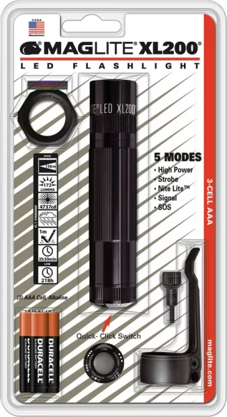 Mag-Lite XL200 LED Tac Pac flashlights ML66372