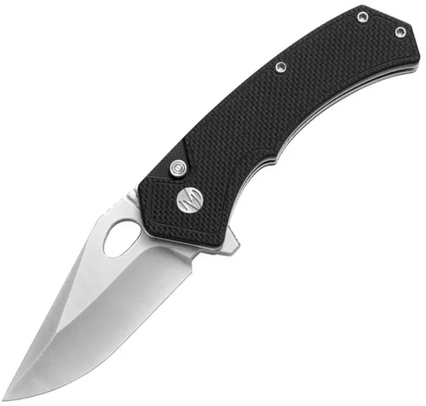 MOLSECT Croc Button Lock Black MLS1216B