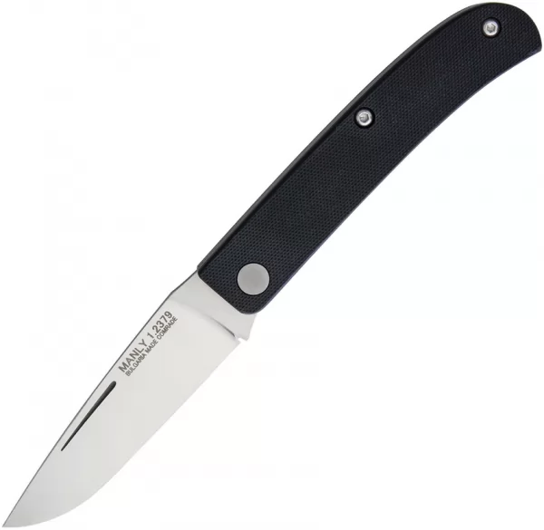 Manly Comrade Slip Joint D2 Black MLY001