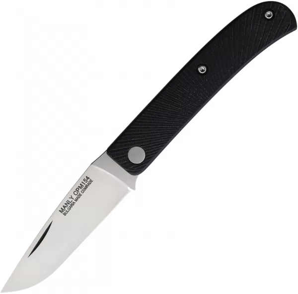 Manly Comrade Folder S90V Black MLY002