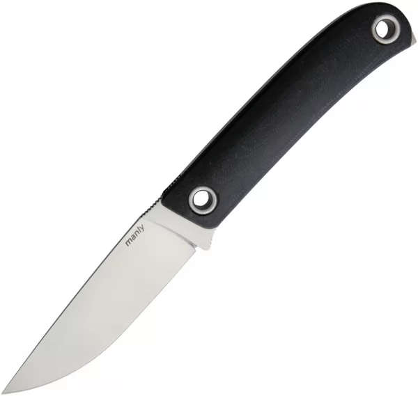 Manly Patriot Fixed Blade D2 Black MLY008