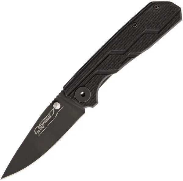 Marttiini Linerlock Black G10 knives MNB440