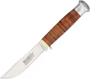 Marbles Fixed Blade Stacked Leather - MR302