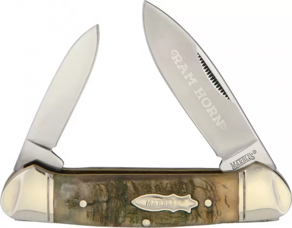 Marbles Rams Horn Canoe knives MR360