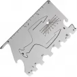 Marbles Survival Gig Card knives MR407