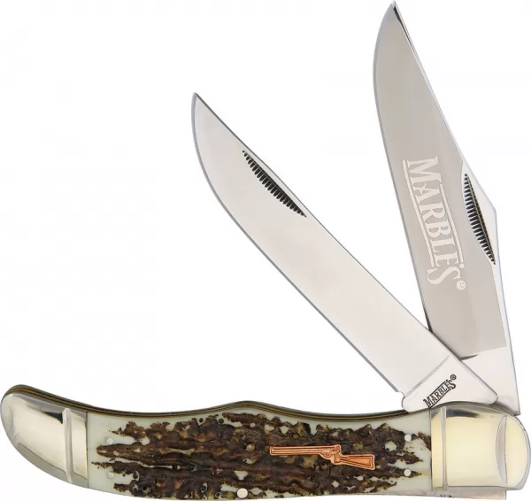 Marbles Folding Hunter Imitation Stag knives MR417