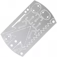 Marbles Fishing Card Tool knives MR421