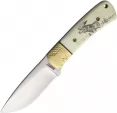 Marbles Fixed Blade Scrimshaw - MR441