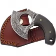 Marbles Damascus Skinner knives MR453