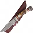 Marbles Stag Damascus Skinner knives MR459