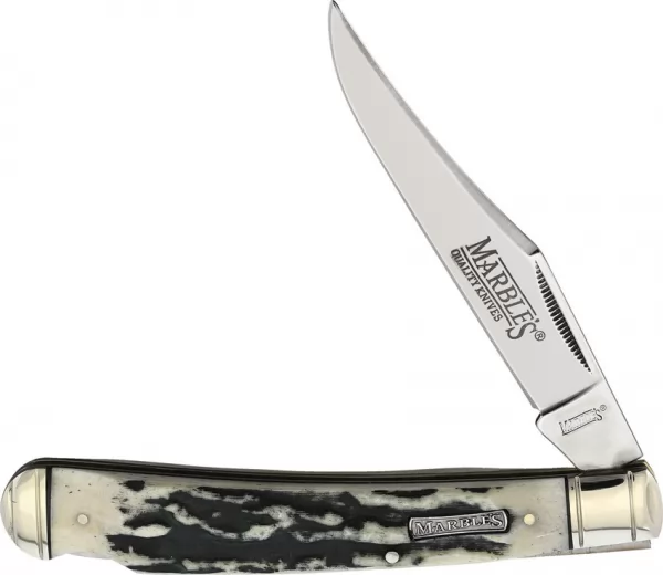 Marbles Black Stag Lockback knives MR474
