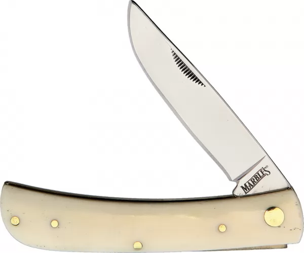 Marbles Work Knife White Smooth Bone knives MR579