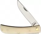 Marbles Work Knife White Smooth Bone - MR579