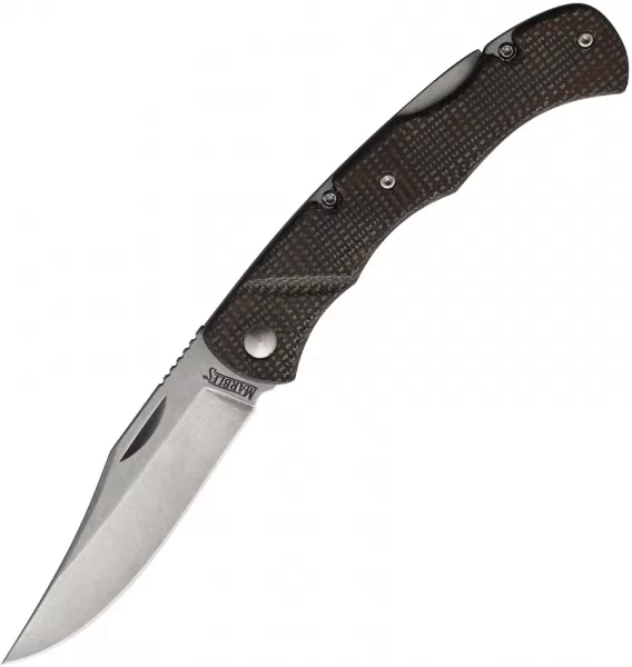 Marbles Lockback Brown Micarta knives MR585