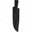 Marbles Damascus Bowie Stacked Leather knives MR586
