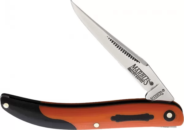 Marbles Tiny Toothpick Orange G10 knives MR596