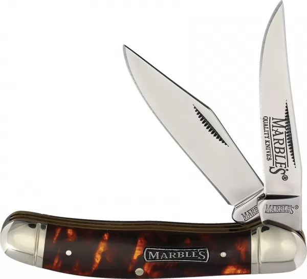 Marbles Copperhead Immitation Tortoise knives MR610