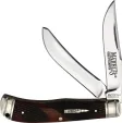 Marbles Trapper Brown Checkered Bone - MR682