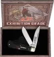 Marbles Trapper Brown Checker knives MR683