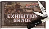 Marbles Barlow Brown Checkered Bone knives MR684