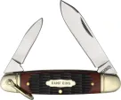 Marbles 2 Blade Folder Brown Bone - MR721