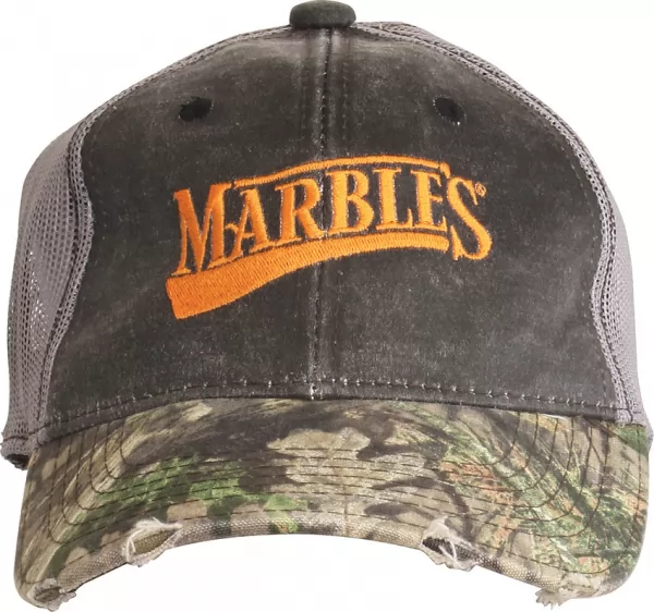 Marbles Cap Grey And Mossy Oak knives MRHAT1