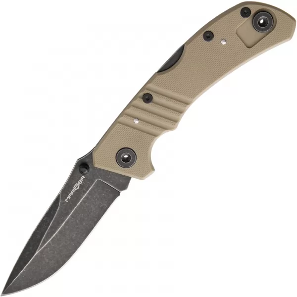 MARSER Kampfer 14 Lockback Tan G10 MRSKA14