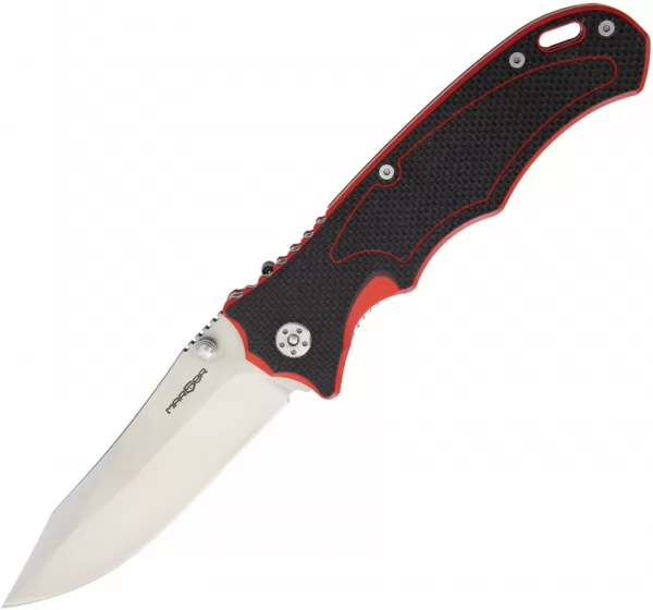 MARSER Kampfer 8 Linerlock Black-Red MRSKA8