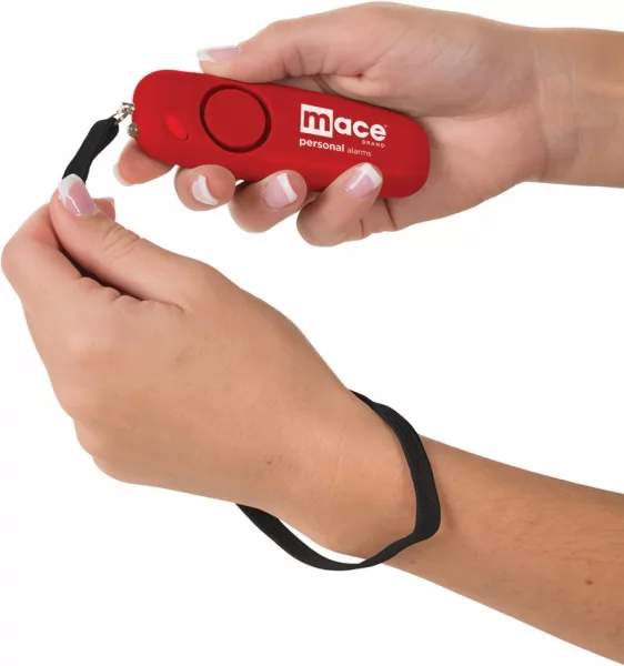 Mace Personal Alarm Wristlet Red self defense MSI80460