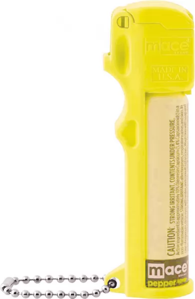 Mace Personal Pepper Spray Yellow self defense MSI80728
