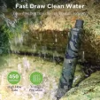 Membrane Solutions Water Filter Straw Camo MSLOESF001