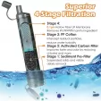 Membrane Solutions Water Filter Straw with Case MSLOESF004Z