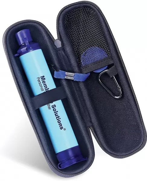 Membrane Solutions Water Filter Straw with Case MSLOESF005Z