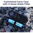 Membrane Solutions Water Filter Straw with Case MSLOESF005Z