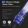 Membrane Solutions Water Filter Straw II MSLOESF011