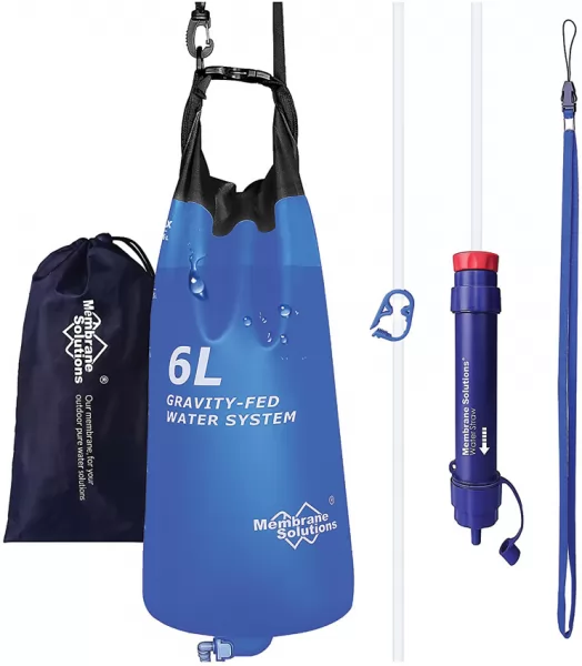 Membrane Solutions Gravity Water Filter Bag 6L MSLOESF021