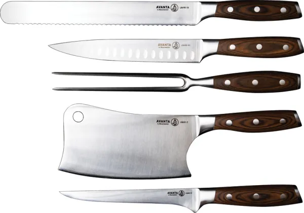 Messermeister Avanta 6 Piece Knife Set MSMBBQB