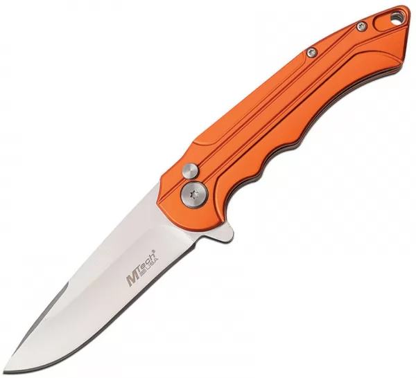 MTech Button Lock Orange knives MT1022OR