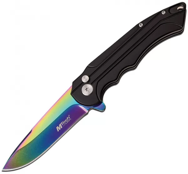 MTech Button Lock Spectrum knives MT1022RBK