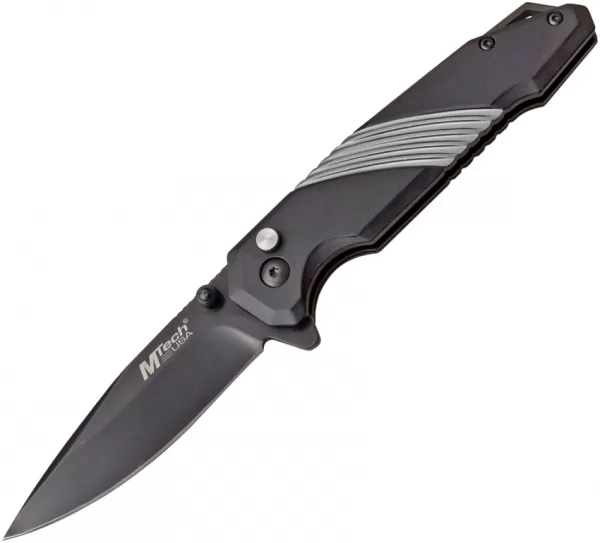 MTech Button Lock Gray knives MT1064GY