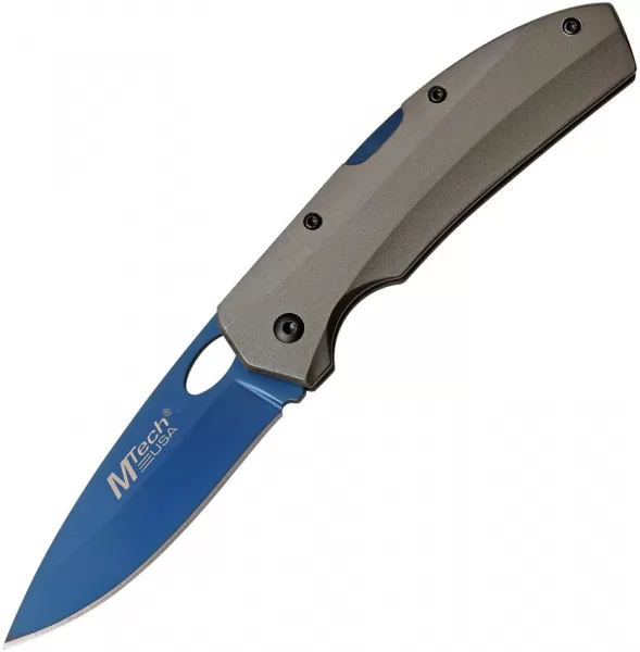 MTech Lockback Gray knives MT1076GY