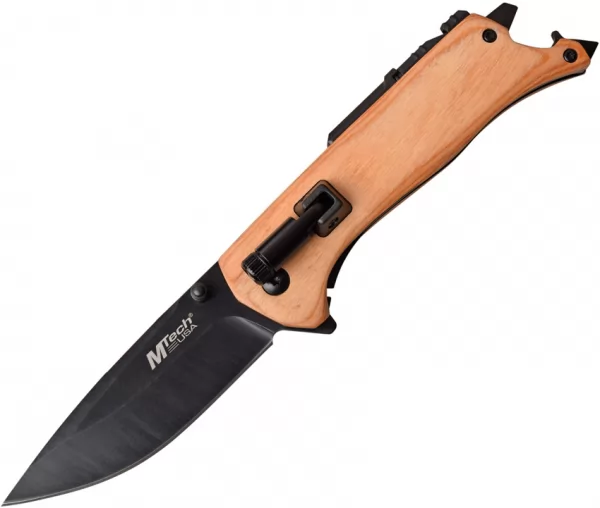 MTech Linerlock Natural knives MT1082N
