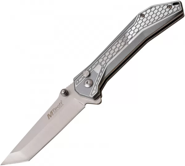 MTech Button Lock Gray knives MT1085GY
