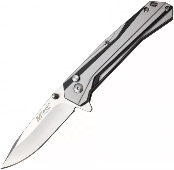 MTech Button Lock Gray knives MT1109GY