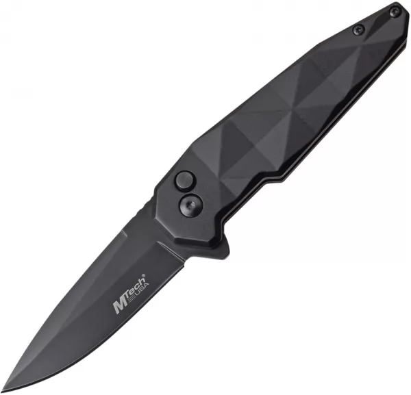 MTech Button Lock Black knives MT1119BK
