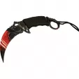 Mtech Karambit Fixed Blade Red knives MT2076GLX